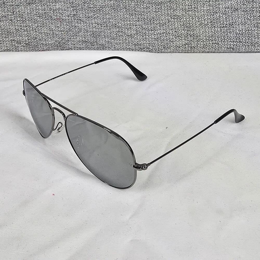 RAY-BAN RB3025 AVIATOR 58MM 004/40 SUNGLASSES – MIRROR FINISH LENS – AUTHENTIC